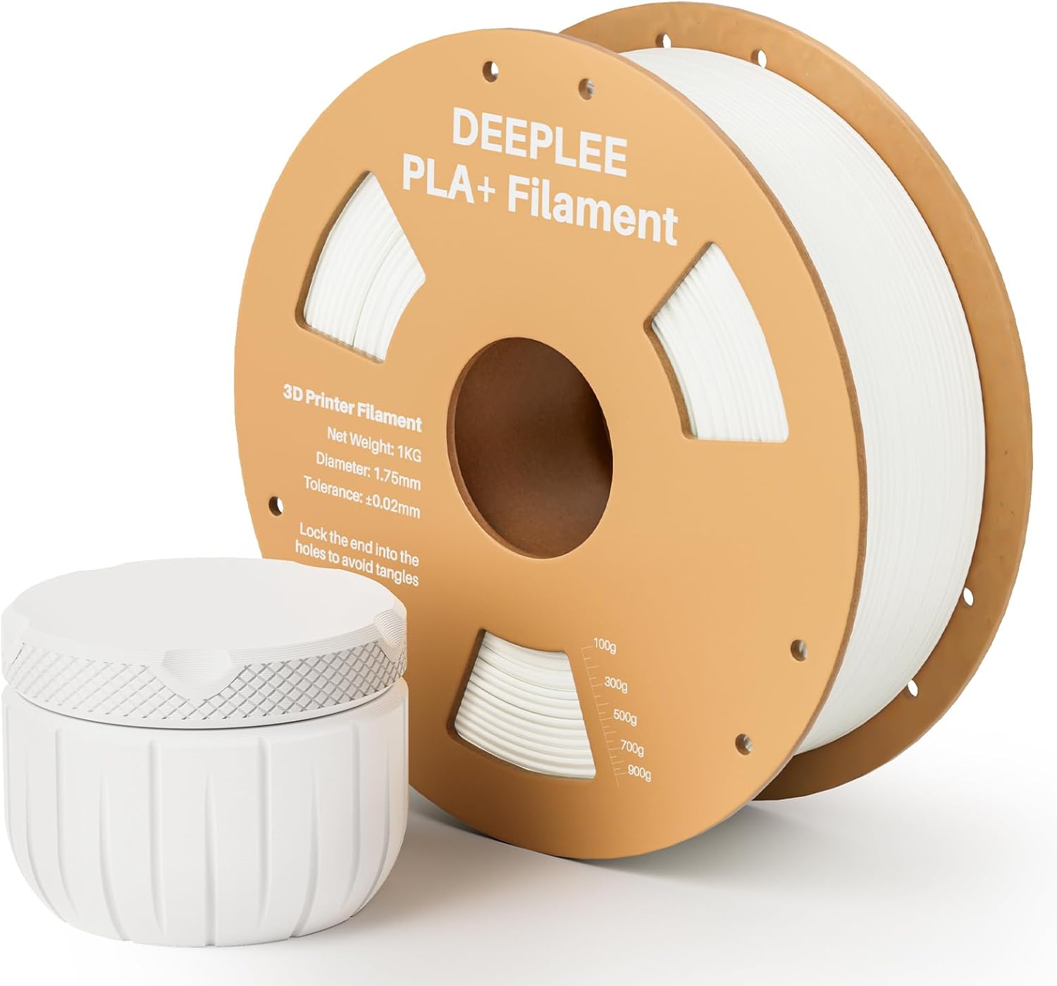 DEEPLEE PLA Plus 1.75mm 3D Printer Filament, PLA+ Filament with Dimensional Accu...