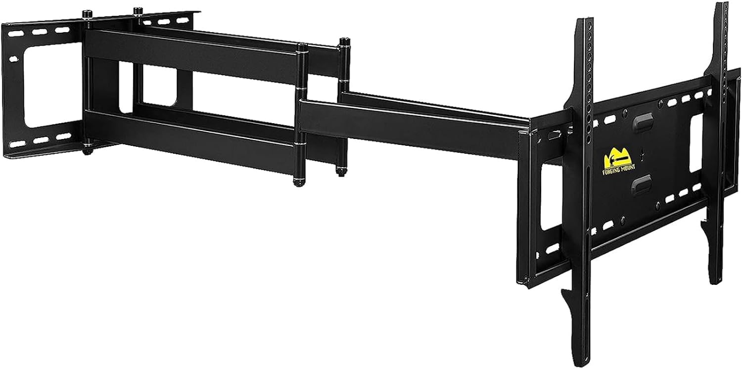 FORGING MOUNT Heavy Duty Long Arm TV Mount, 43 inch Extension Dual Articulating...