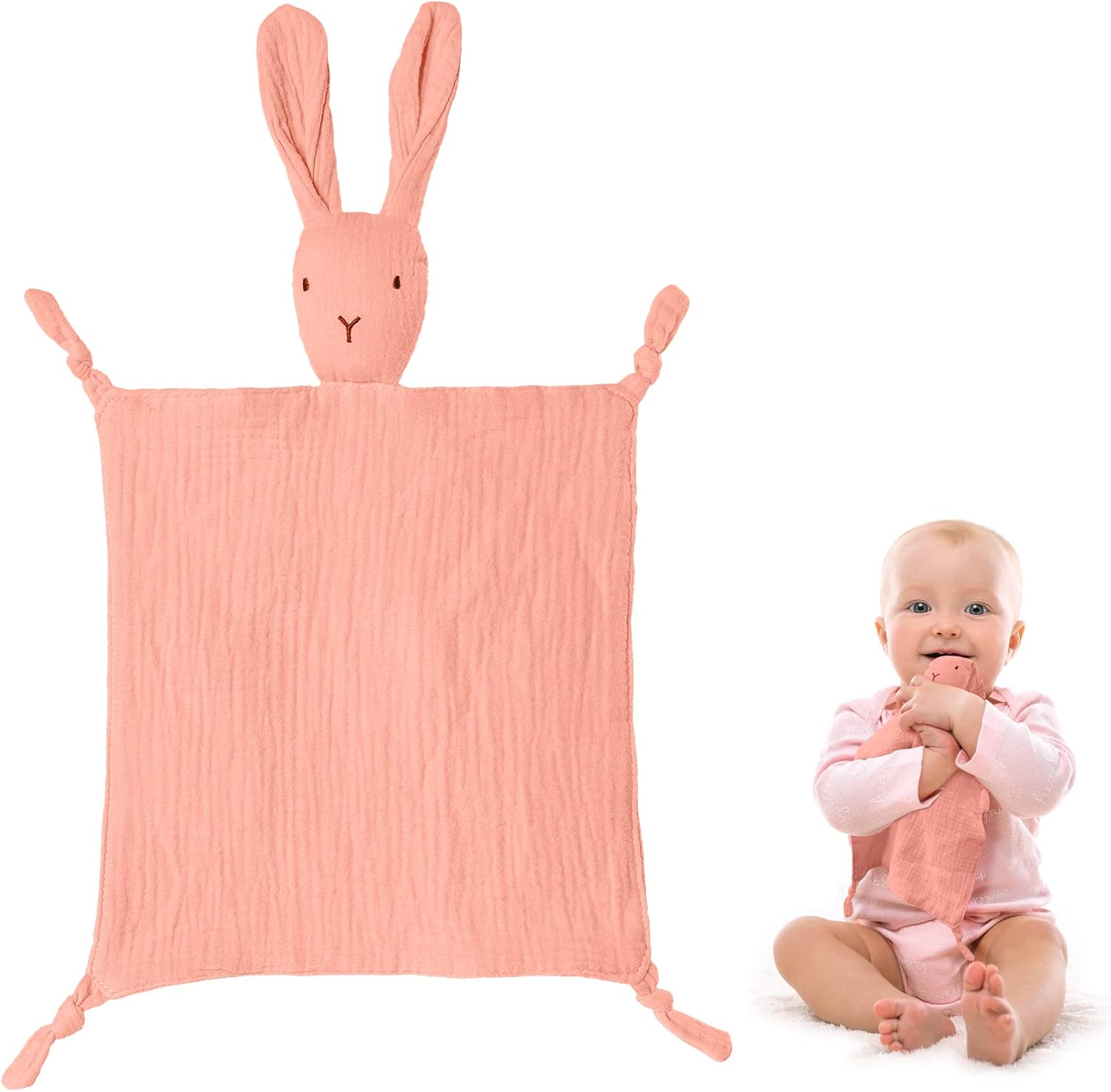 Vicloon Baby Comforters Blanket, Baby Comforters Rabbit Baby Blanket, Baby Girl...