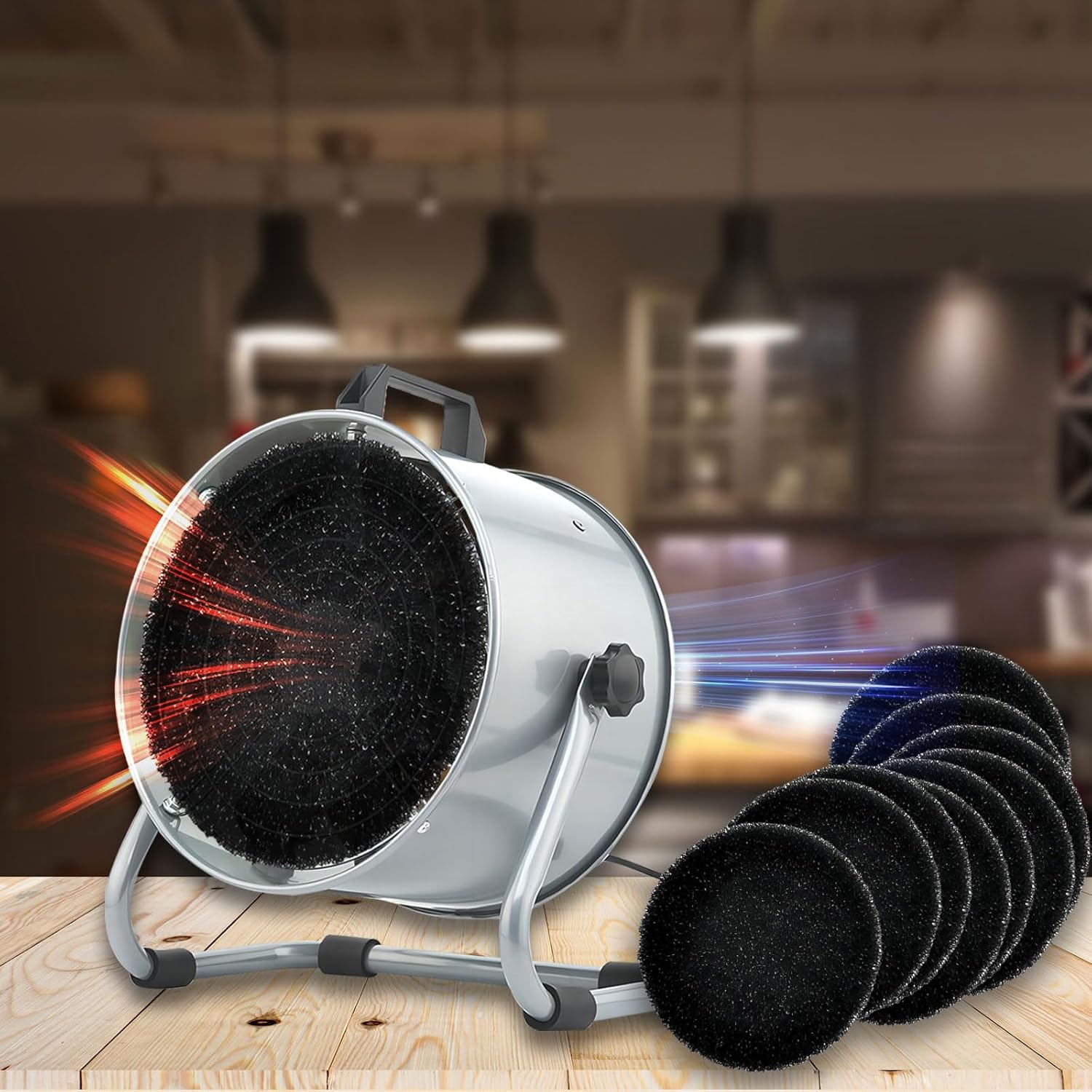 Portable Range Hood,Portable Range Hood For Cooking,Strong Wind Desktop Range Ho...