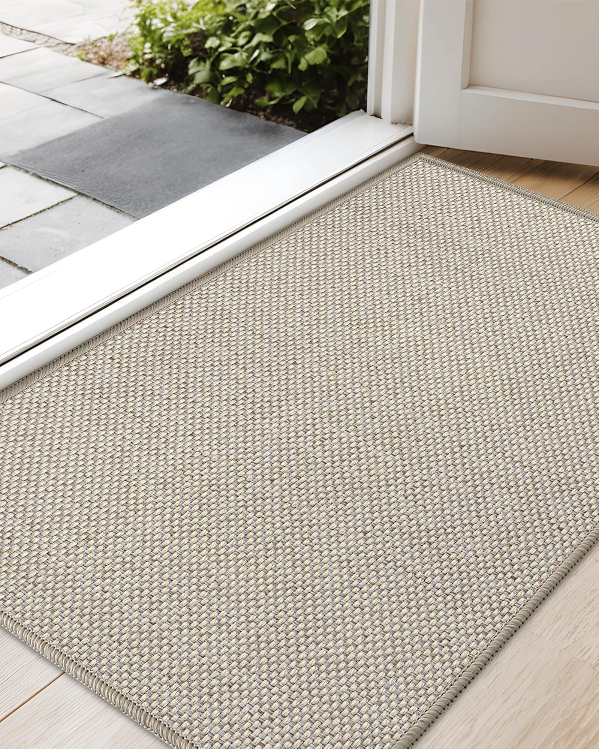 COLOR&GEOMETRY Door Mats Indoor, Woven Front Door Mat Inside, Inside Door Mat No...