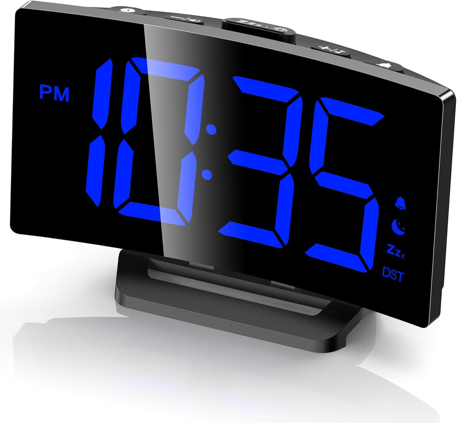GOLOZA Digital Alarm Clock for Bedrooms, Digital Clock with Customizable Night M...