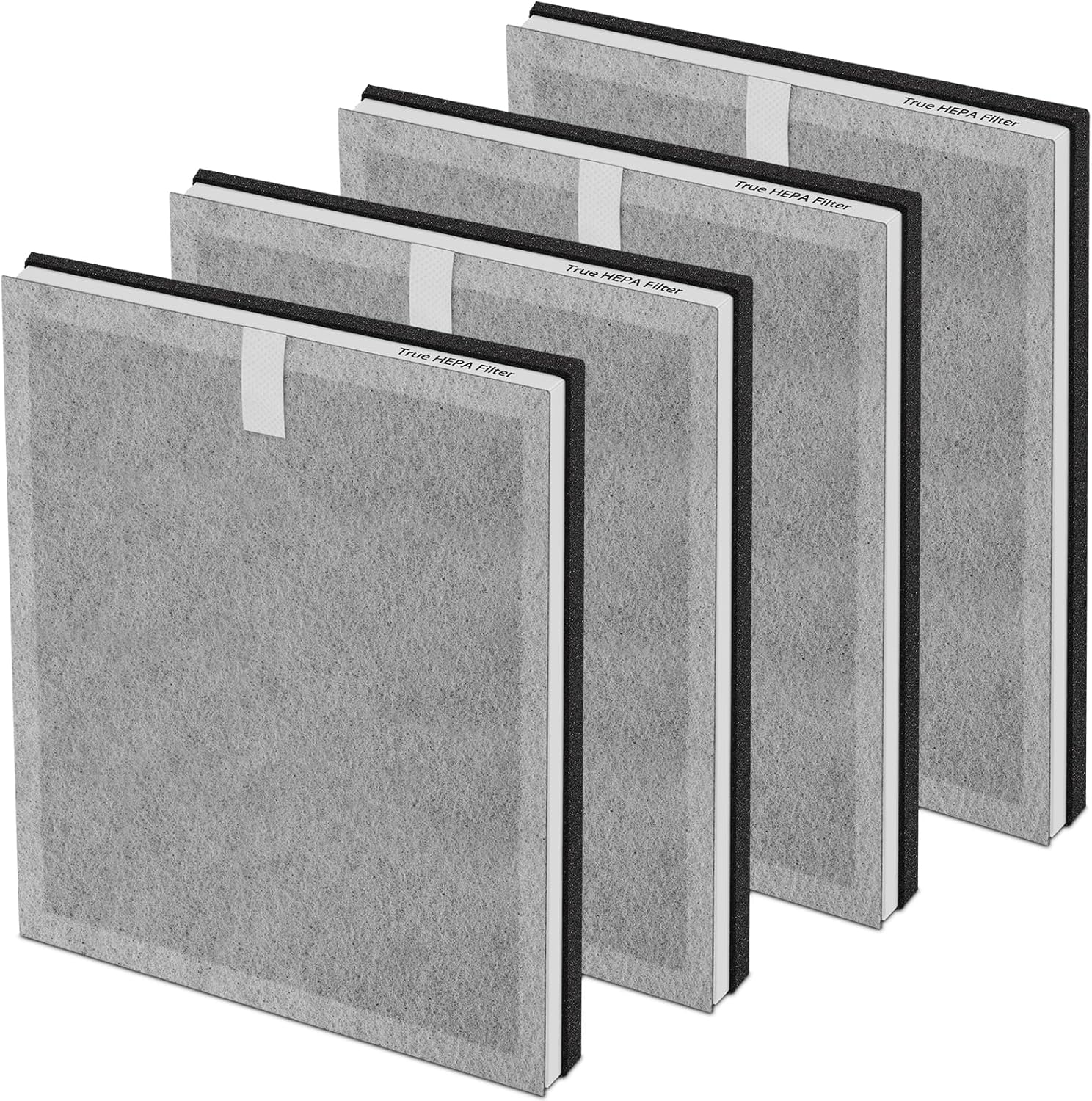 4 Pack 3-in-1 True HEPA Filters Compatible withe Pure Enrichment PureZone Air Pu...