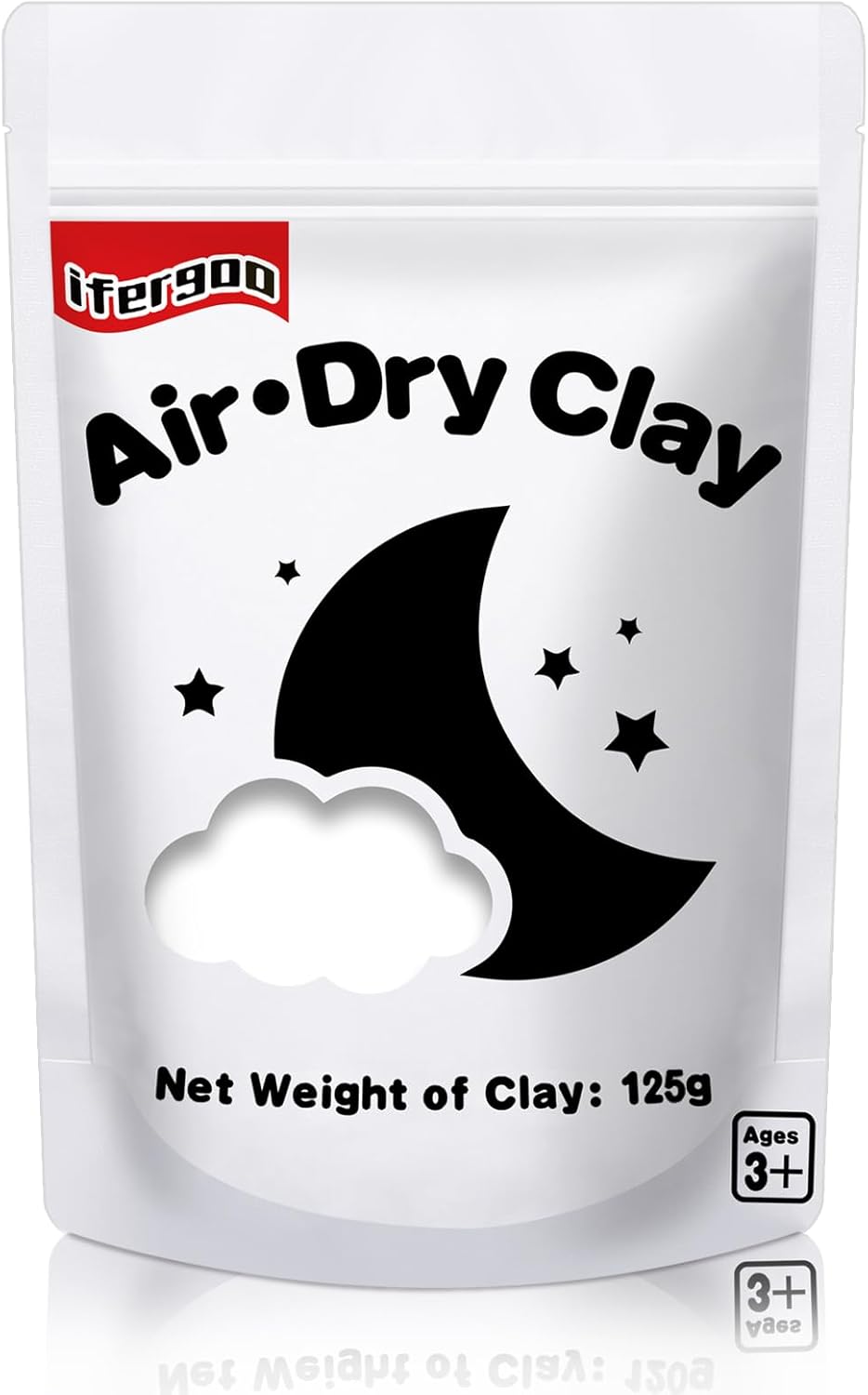 iFergoo Air Dry Clay, Ultra Light Modeling Clay, Magic Clay DIY Creative Modelin...