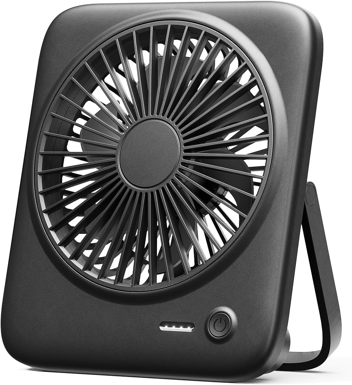 Otlonpe Desk Fan Rechargeable Portable Fan, 4000mAh Battery Operated Personal Si...