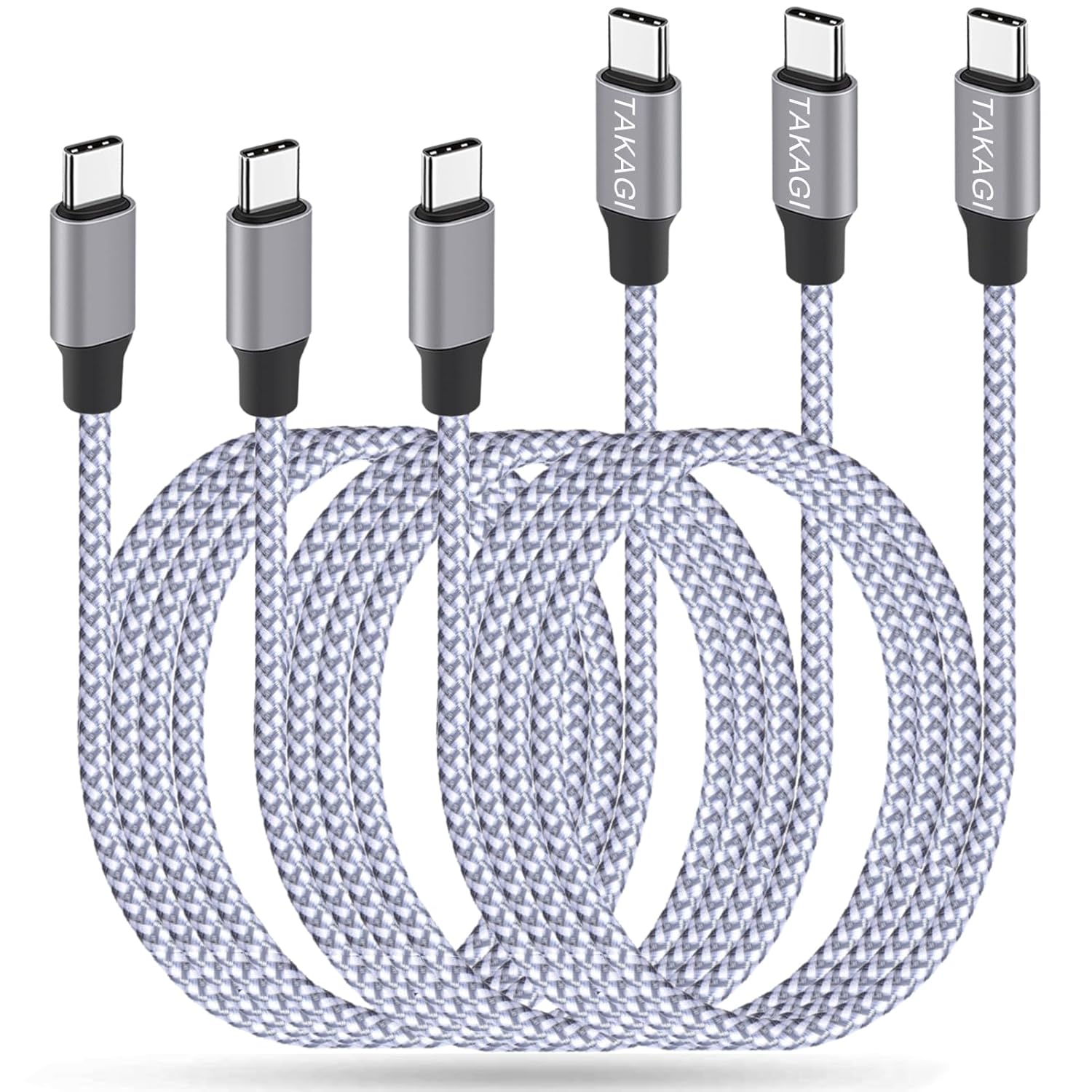 USB C Cable,for iPhone 16 15 Pro Max Fast Charger Cord braided USBC to USB C Cab...