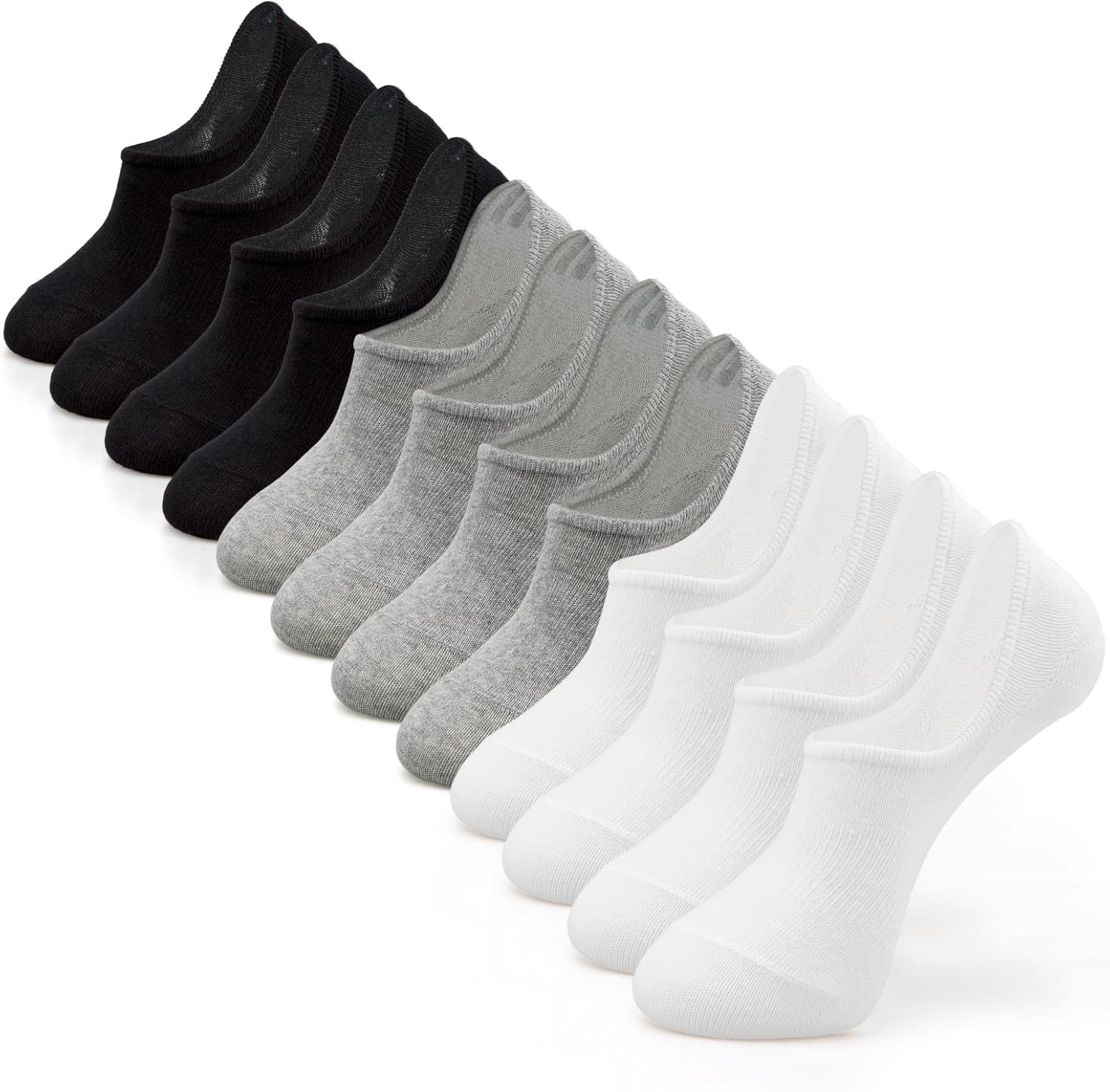 IDEGG No Show Socks Men Low Cut Ankle Short Socks for Men Casual Athletic Socks...