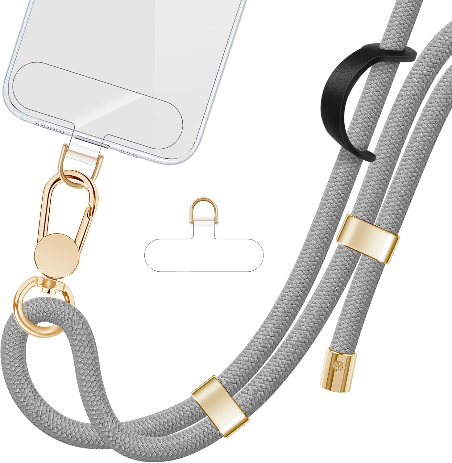 ROCONTRIP Phone Lanyard Crossbody Phone Strap Premium Neck Strap Adjustable Phon...