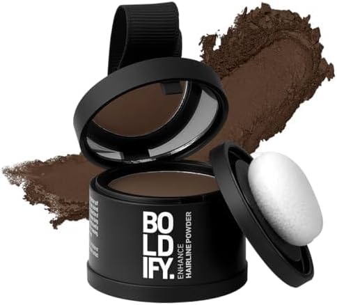 BOLDIFY Hairline Powder - Root Touch Up Hair Color for Gray Coverage - Bald Spot...