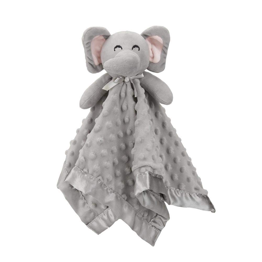 Pro Goleem Elephant Security Blanket, Soft Lovey Unisex Lovie Baby Gifts for New...