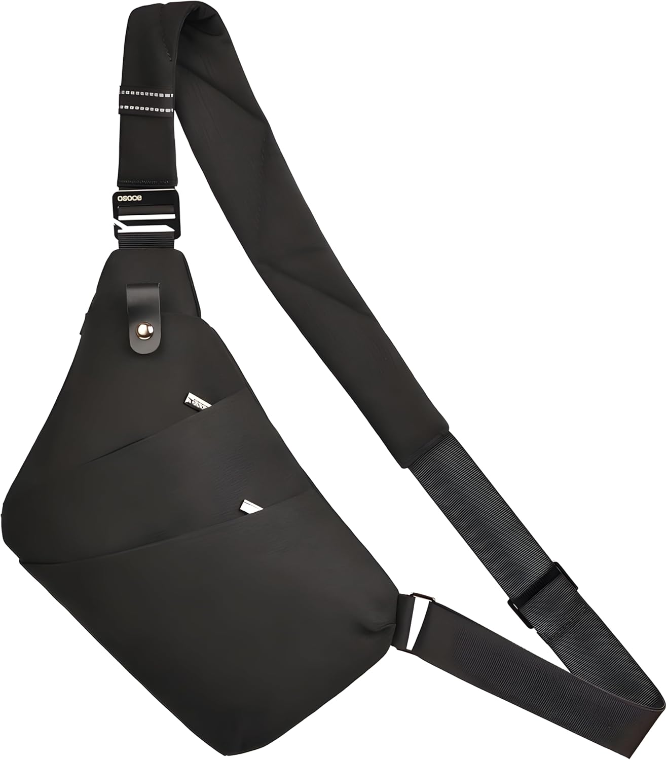 OSOCE Anti Theft Travel Bag, Mens Sling Chest Bag, Crossbody Multi Pockets Shoul...