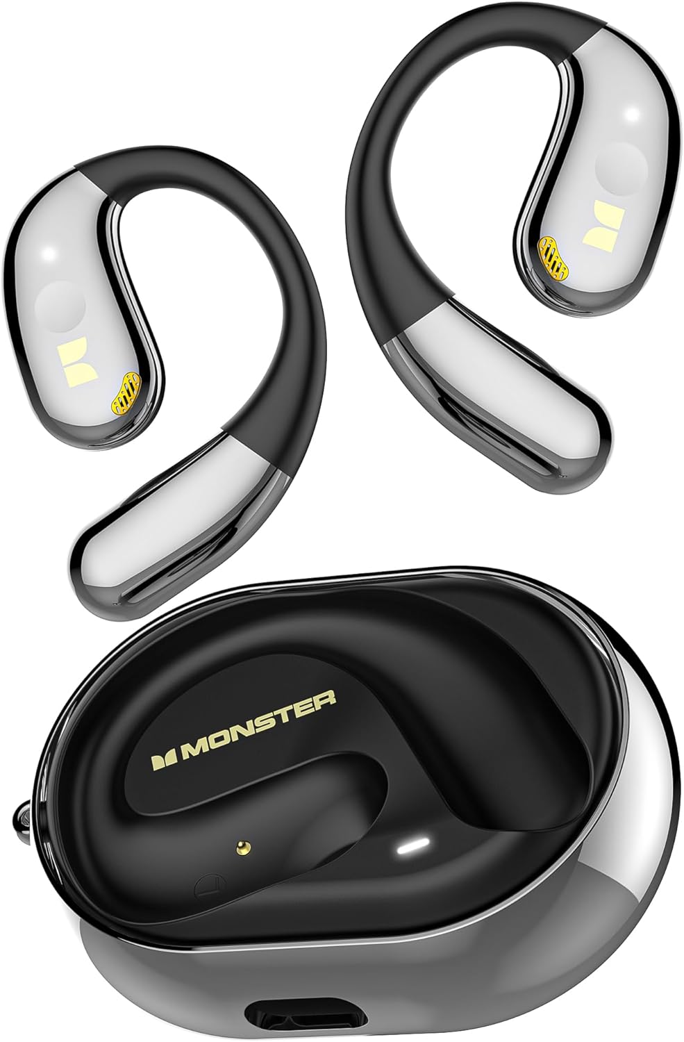 Monster Open Ear AC360, Wireless Bluetooth Rotary Earphone, with Lanyard, Upgrad...