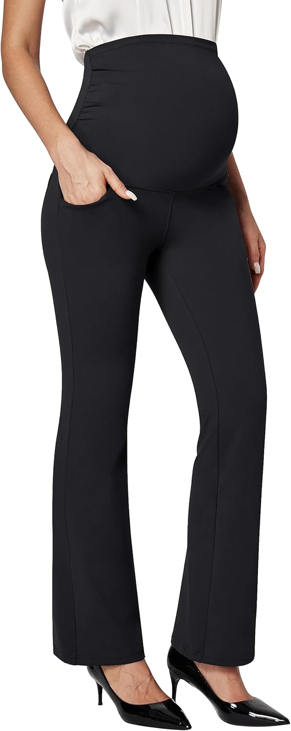 Ewedoos Maternity Pants for Women Stretchy Maternity Clothes Over The Belly Preg...