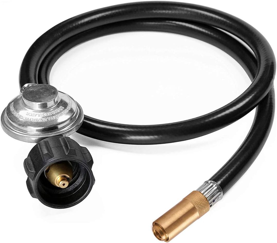 DOZYANT 6 Feet Propane Regulator and Hose for Blackstone 17inch and 22inch Table...