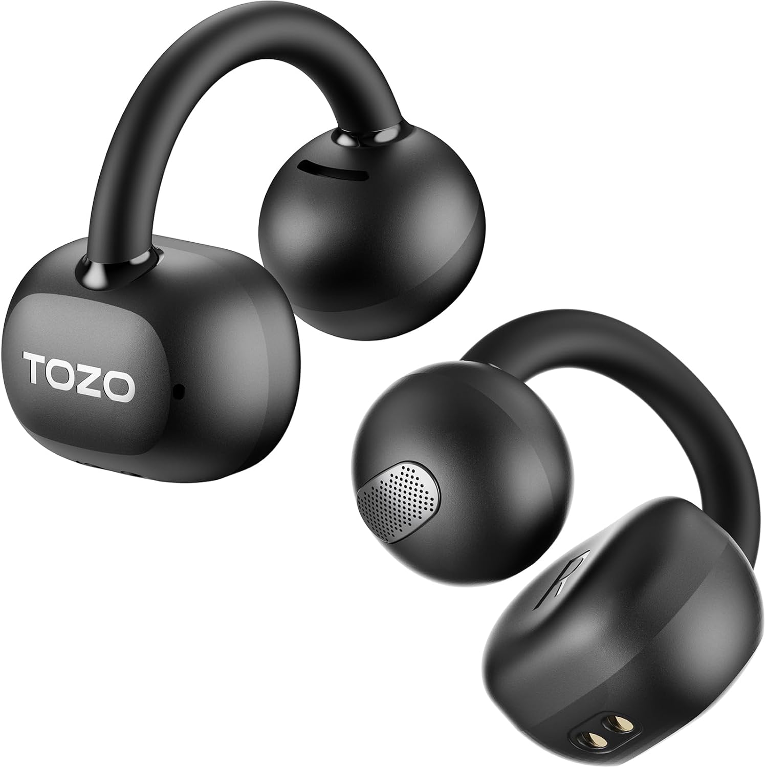 TOZO OpenEarRing True Open Ear Headphones, Lightweight Comfort Open Ear Clip Wir...