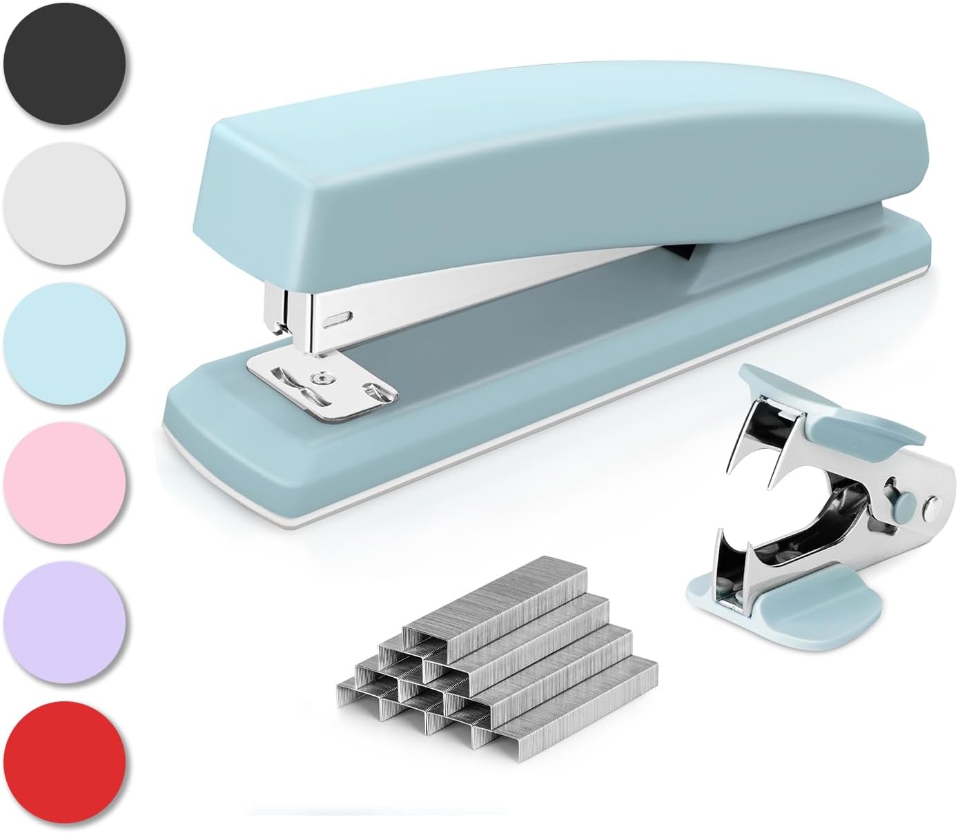 Deli Stapler, Desktop Stapler, Office Stapler, 25 Sheet Capacity, Includes 1000...