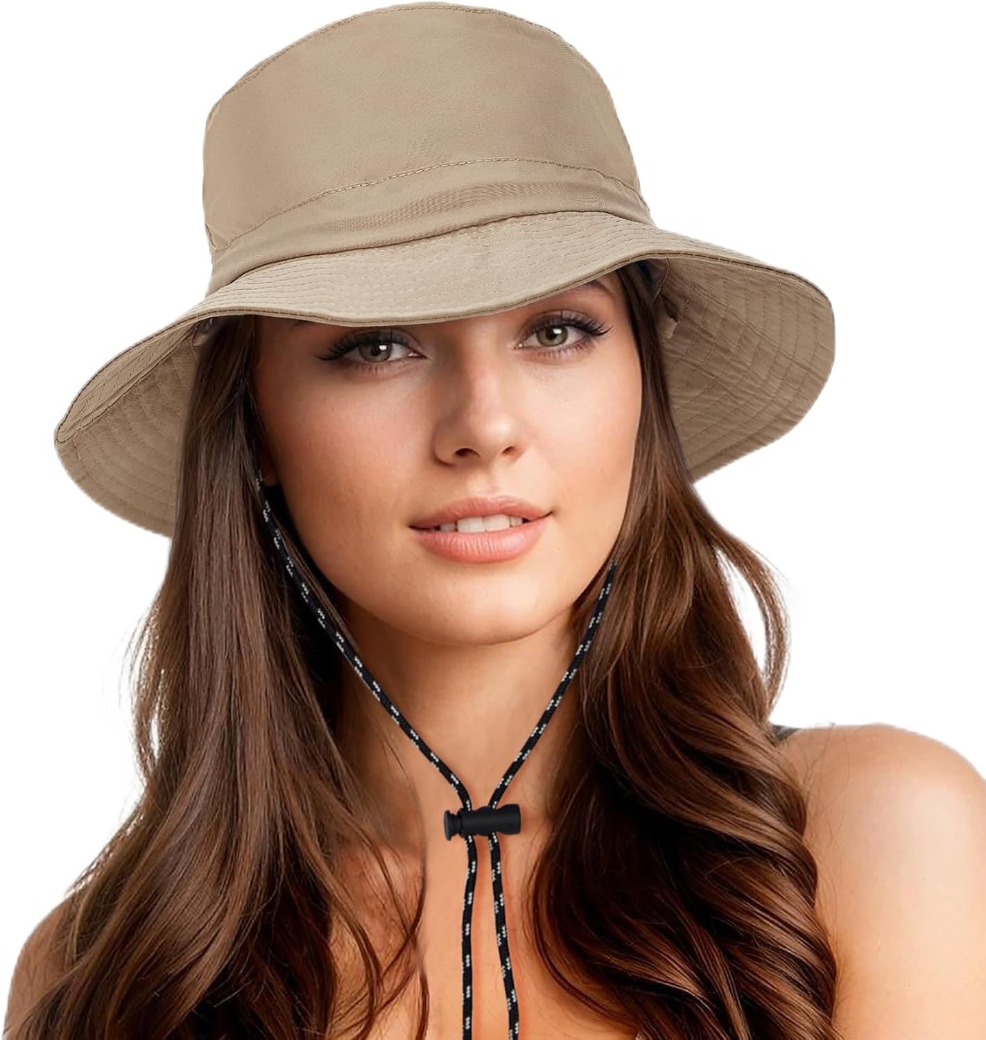 Durio Waterproof Bucket Hats for Woman UPF 50+ Sun Hat UV Protection Packable Ra...