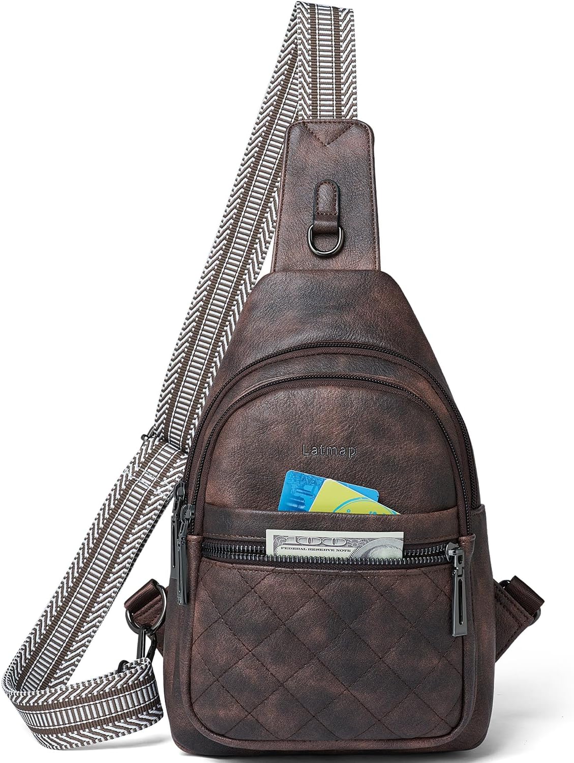 Sling Bag For Women Fanny Pack Crossbody Travel Shoulder Belt Bags Tote Backpack...