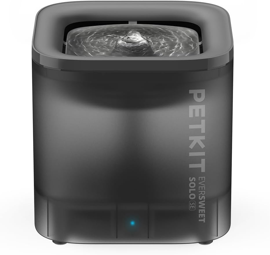 PETKIT Cat Water Fountain, EVERSWEET SOLO SE, 1.85L Ultra Quiet Cat Drinking Fou...