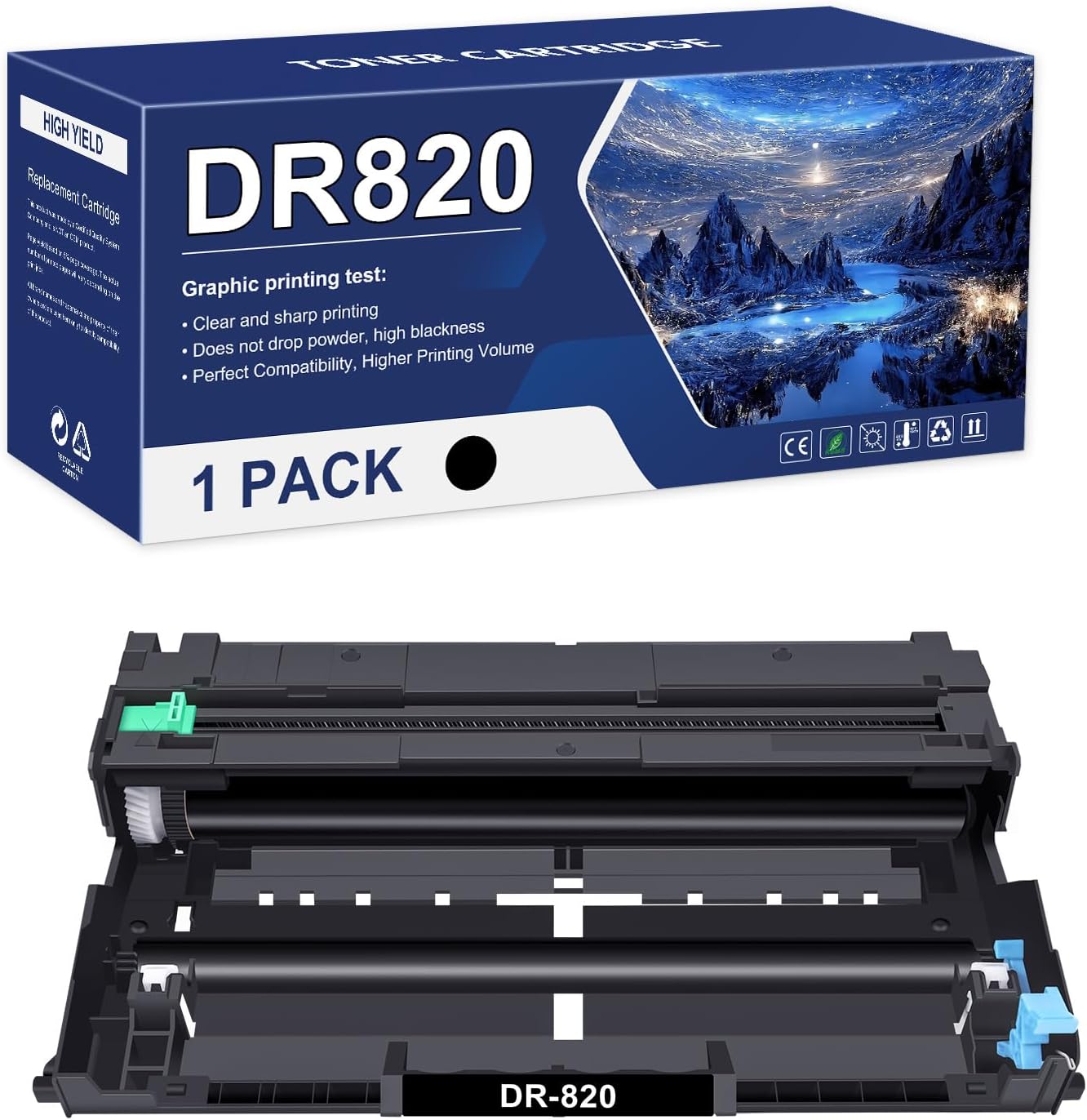 Toner Bank Compatible Drum Unit Replacement for Brother DR820 DR-820 DR 820 Work...