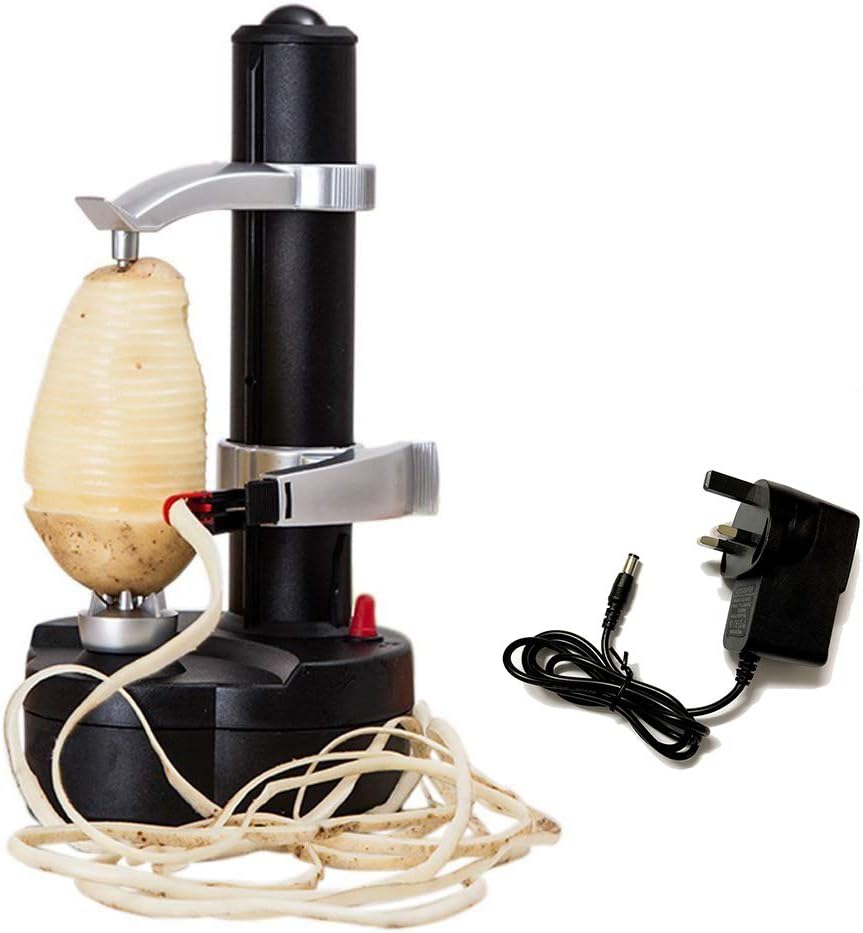 Electric Potato Peelers Automatic Rotating Apple Peeler Potato Peeling Machine A...