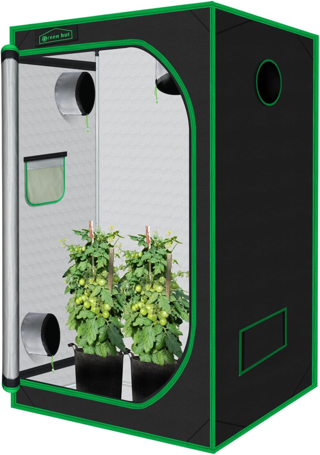 Grow Tent for Plants Indoor 48"x48"x78" Mylar Hydroponic Grow Tents Indoor Grow...