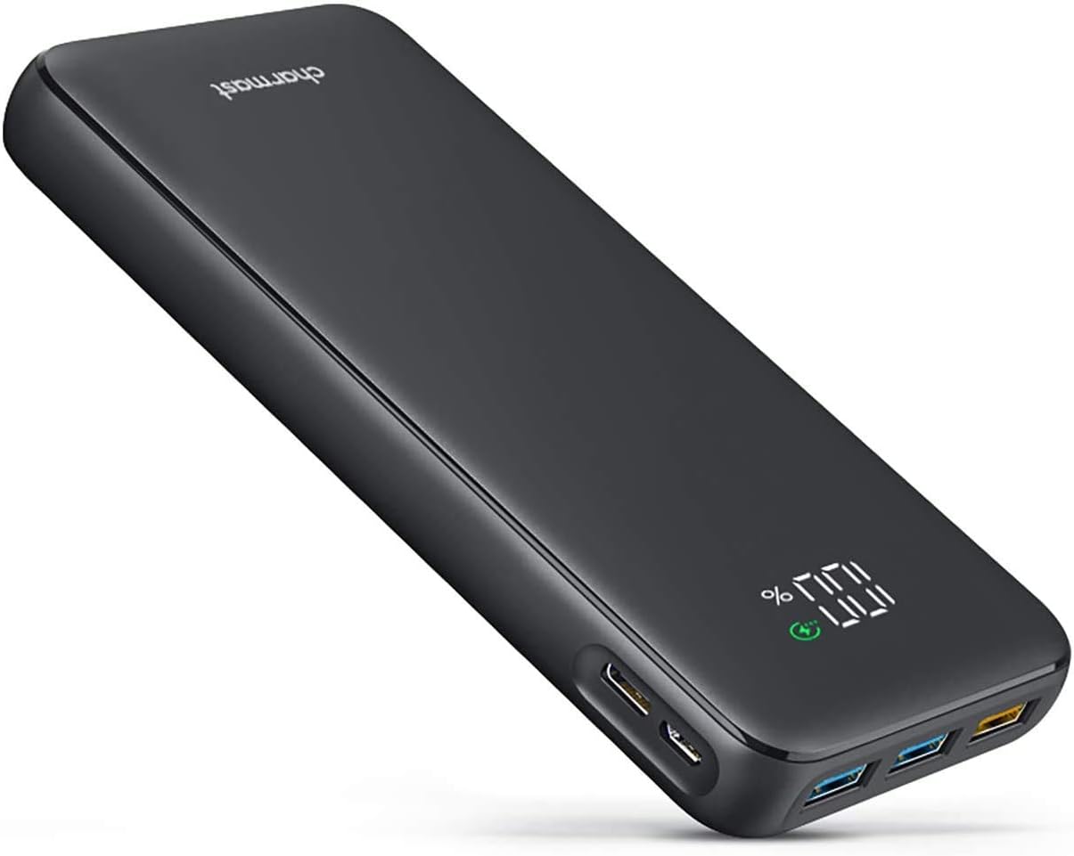 Charmast Power Bank with Led Display 23800mAh Quic...