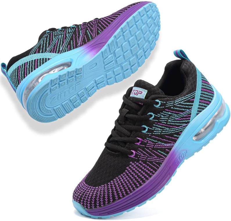 Womens Trainers Running Shoes Air Cushion Sneakers Ladies Walking Shoes Lightwei...
