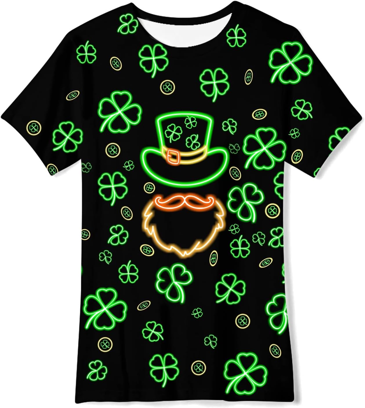 Enlifety Boys Girls T-Shirts 3D Graphic Shirts Kids Cool Short Sleeve Tees Size...