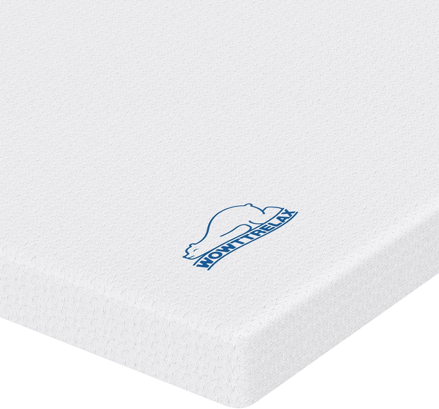 WOWTTRELAX Dual-Layer 2 Inch Memory Foam Mattress Topper, Single Mattress Topper...