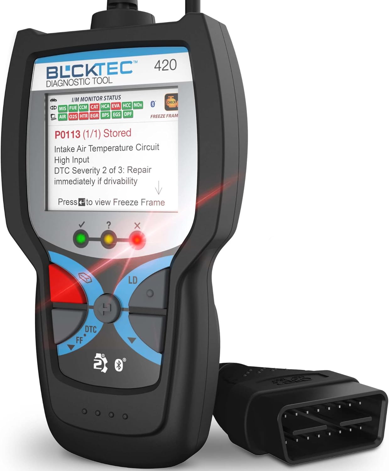 BLCKTEC 420 Bluetooth OBD2 Scanner Diagnostic Tool...