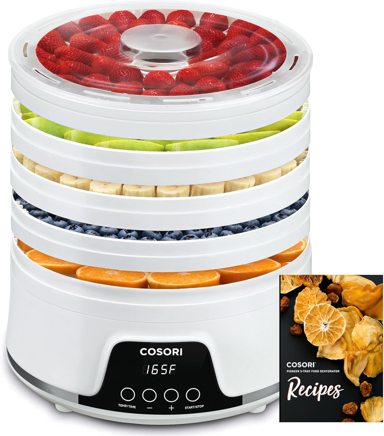 COSORI Food Dehydrator Machine for Jerky, 5 Trays...