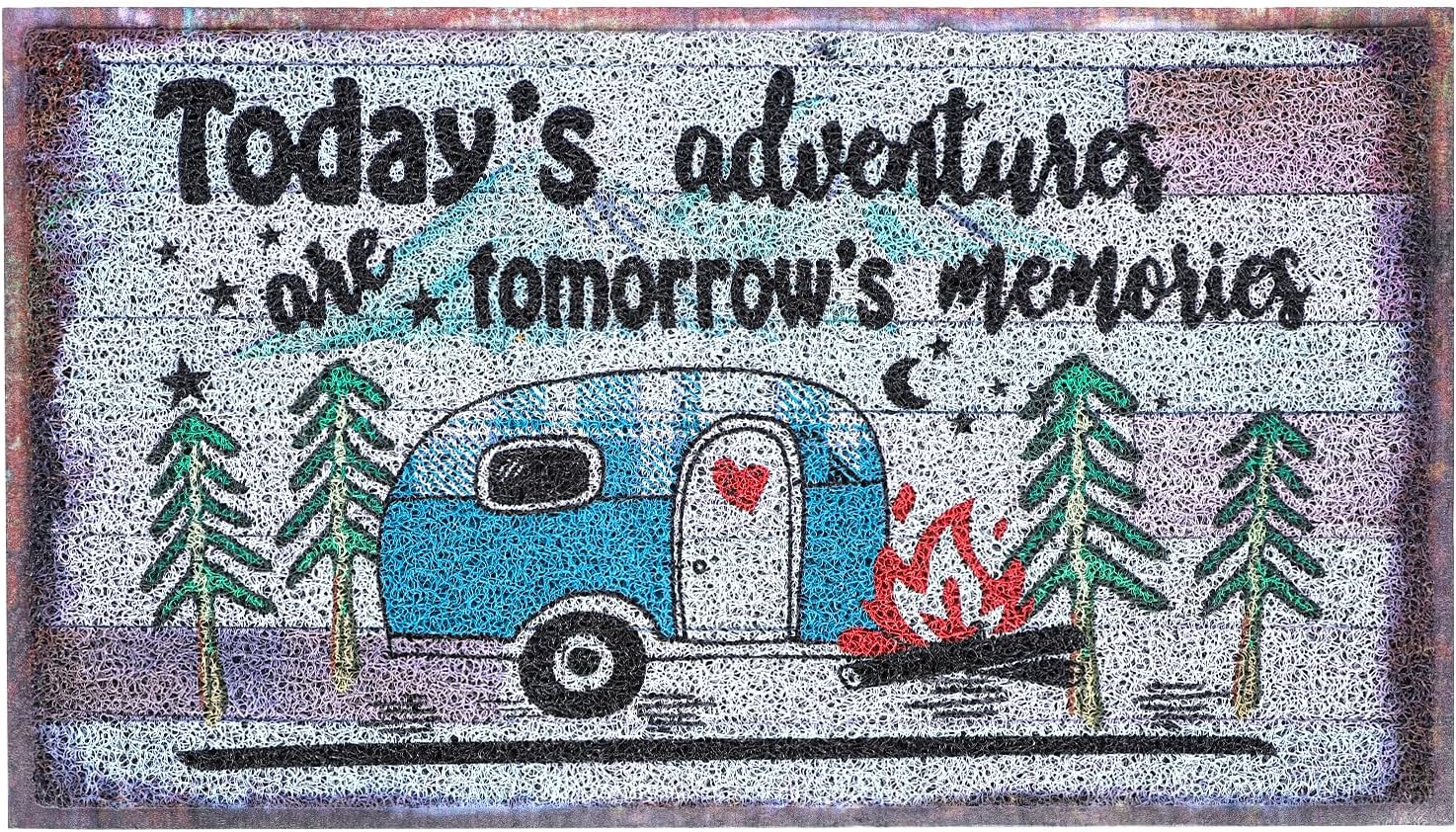 OCCdesign Camper RV Travel Trailer Door Mat -Camping Rug Decor for Campervan Car...