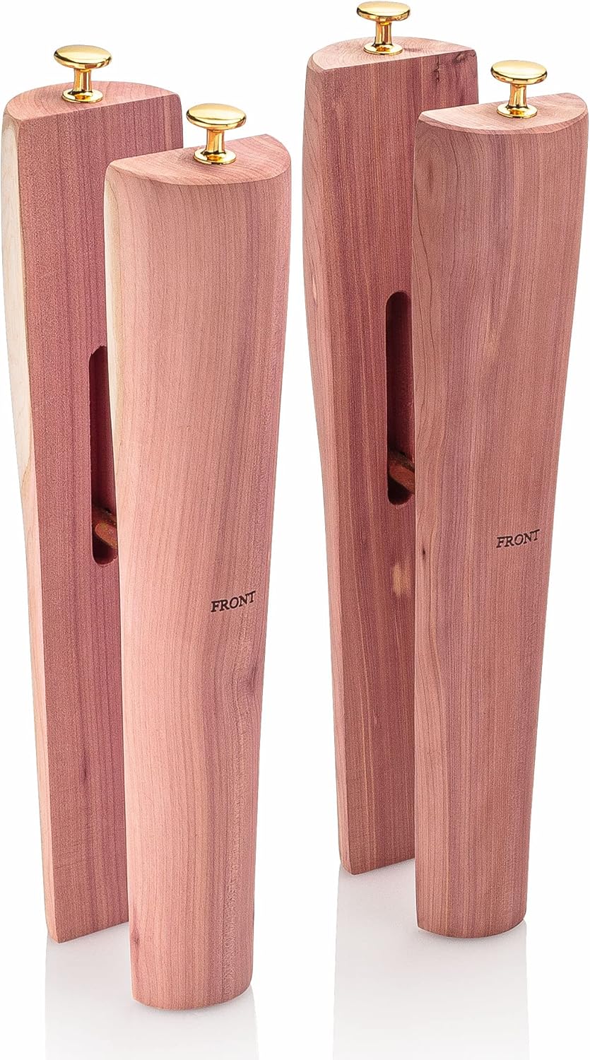 HOUNDSBAY Cedar Boot Tree Shaft Shaper, Cowboy & Tall Boot Inserts Shape Holders...