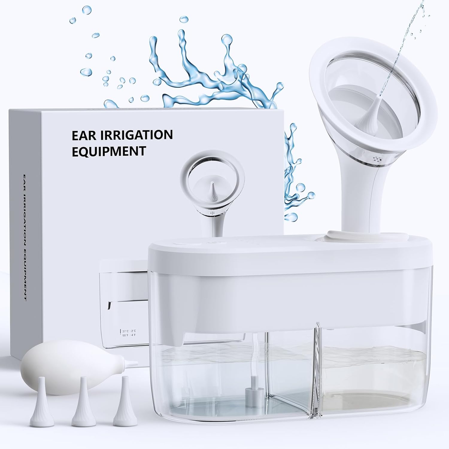 Ear Wax Removal Kit HSA FSA Eligible Items Only List Ear Cleaner Flushing Kit fo...