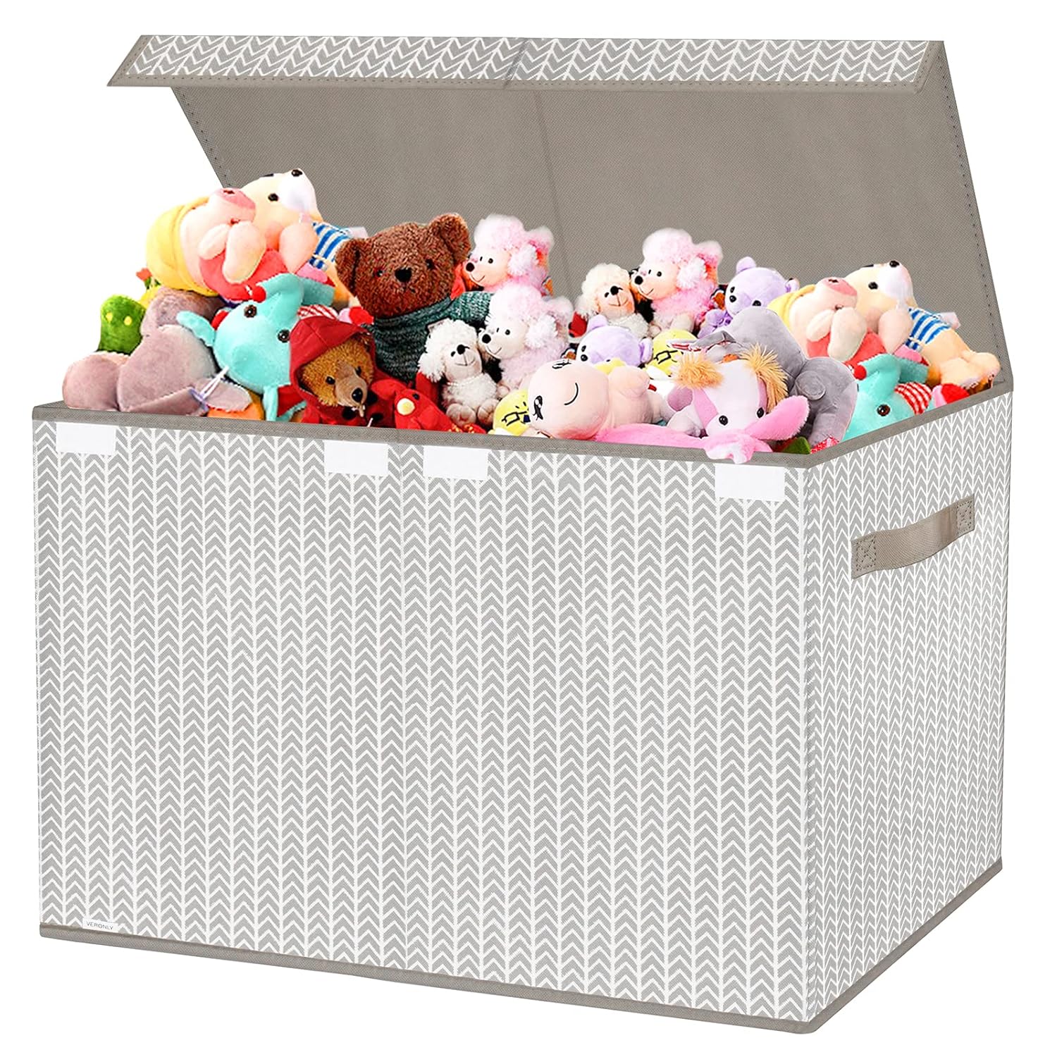 VERONLY Toy Box Chest Organizer Bins for Boys Girls Kids, Large Collapsible Fabr...