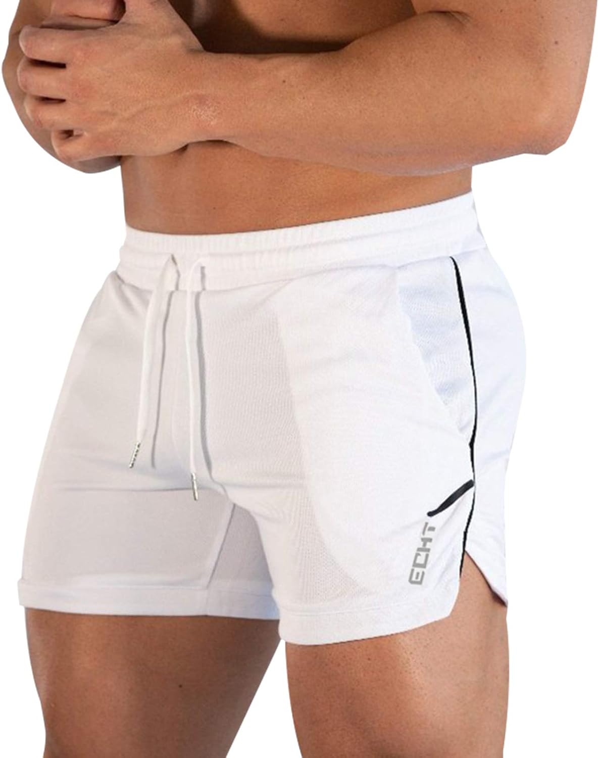 Superora Mens Running Gym Sport Shorts Breathable Outdoor Workout Training Short...