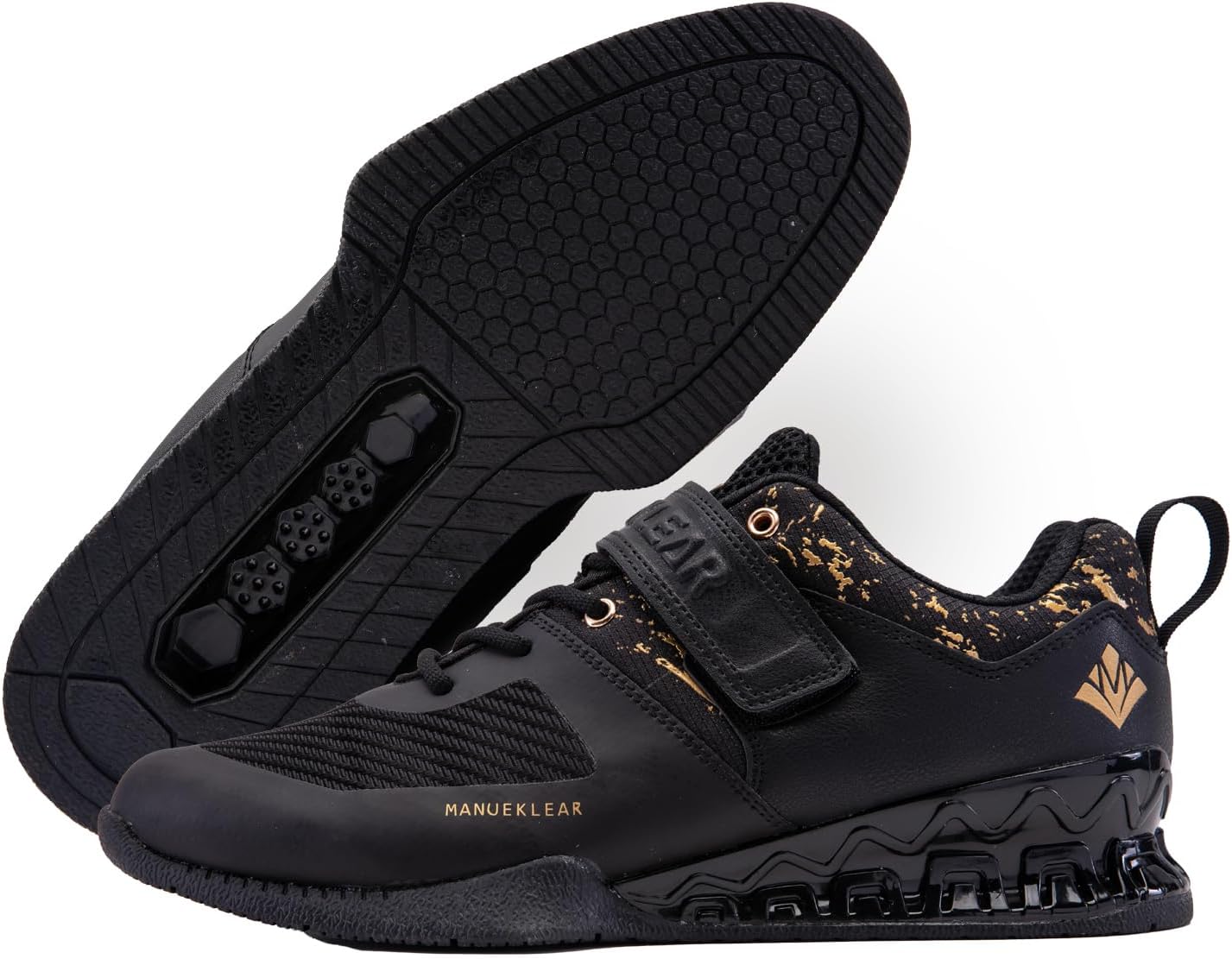 MANUEKLEAR Deadlift Shoes, Strong Anti-Slip Lifting Shoes for Men, Professional...