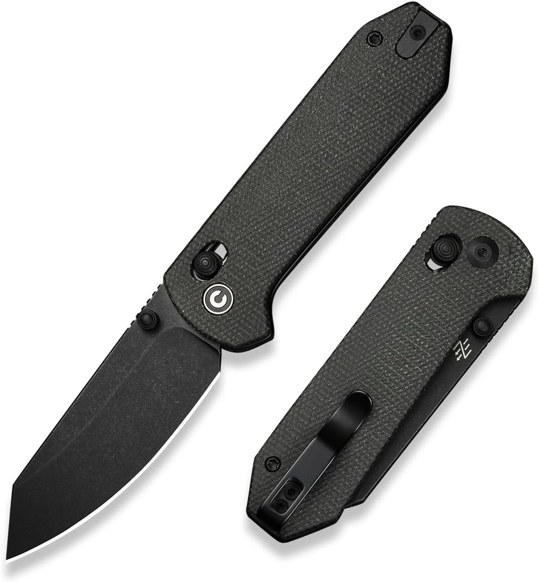 CIVIVI Yonder Folding Pocket Knife for EDC, Crossbar Lock Knife with 2.88" 14C28...
