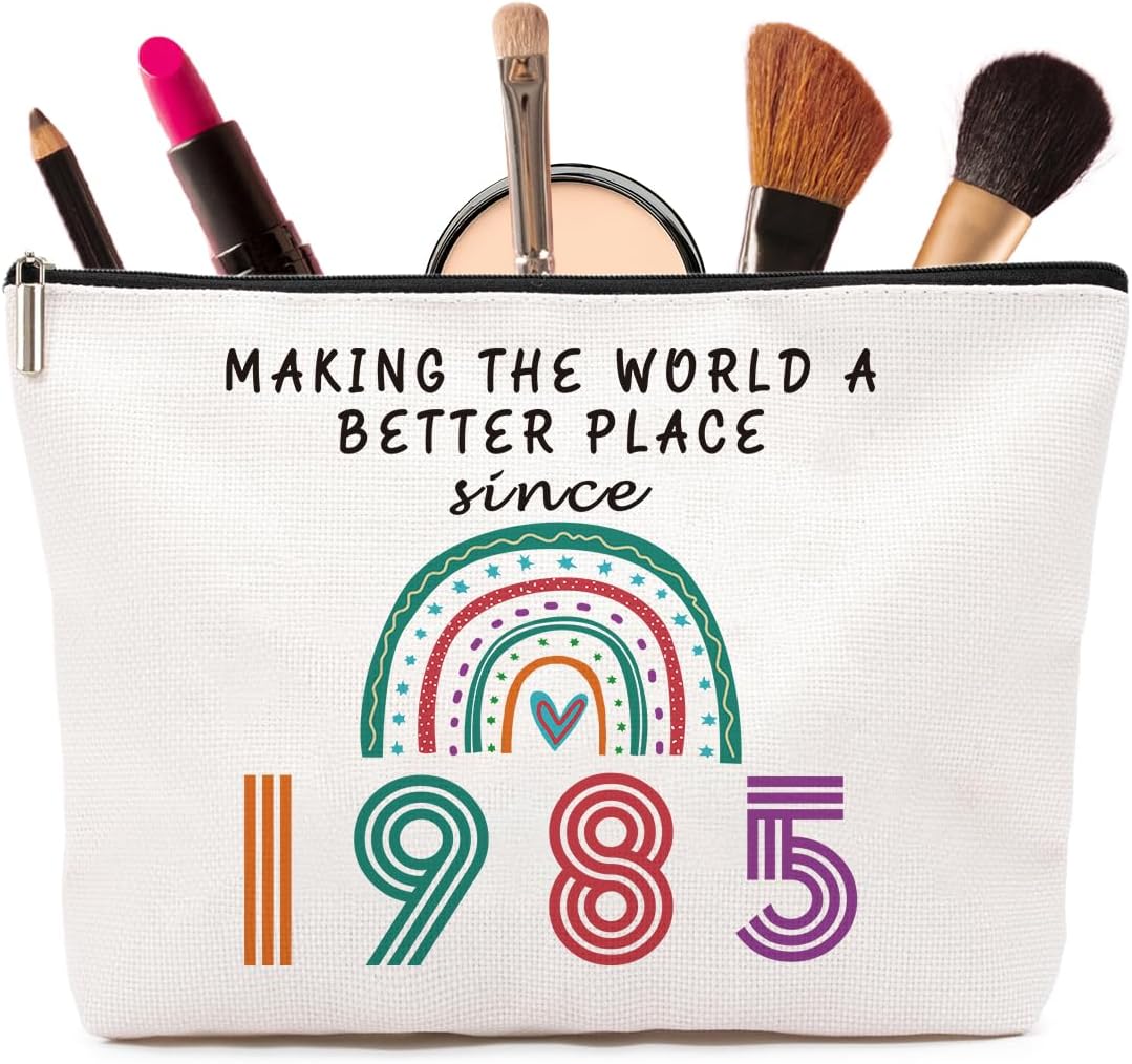 40th Birthday Gifts for Women - Ideas 40th Birthday Gifts Rainbow Cosmetic Bags,...