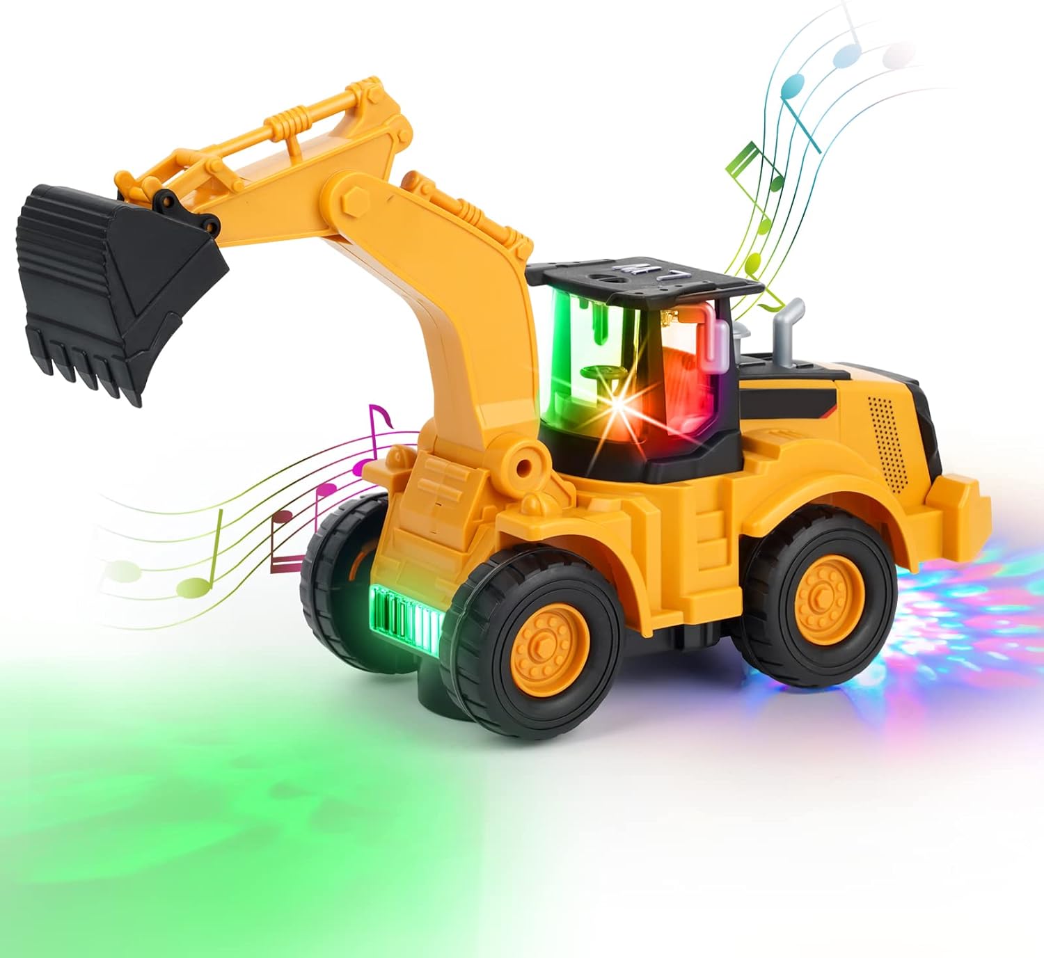 Kizeefun Construction Excavator Toy Kids Toy Digge...