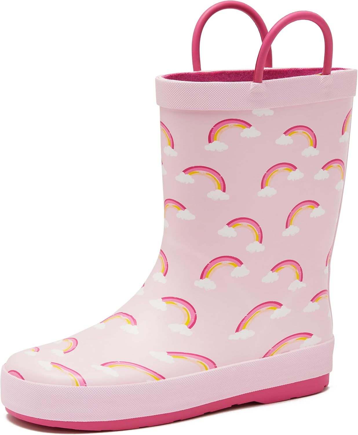 Lands' End Boys and Girls Waterproof Boots Kids and Toddler Rain Boots - Girls a...