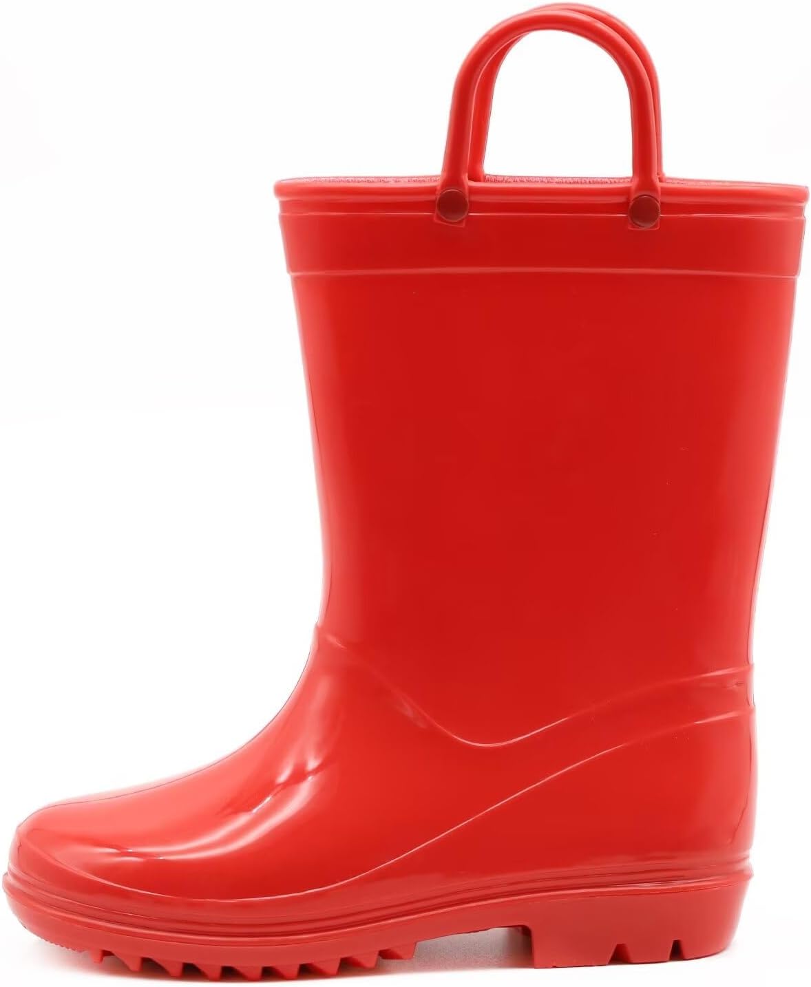 EUXTERPA Toddler Kids Rain Boots for Girls Boys Waterproof Solid Color Rain Shoe...