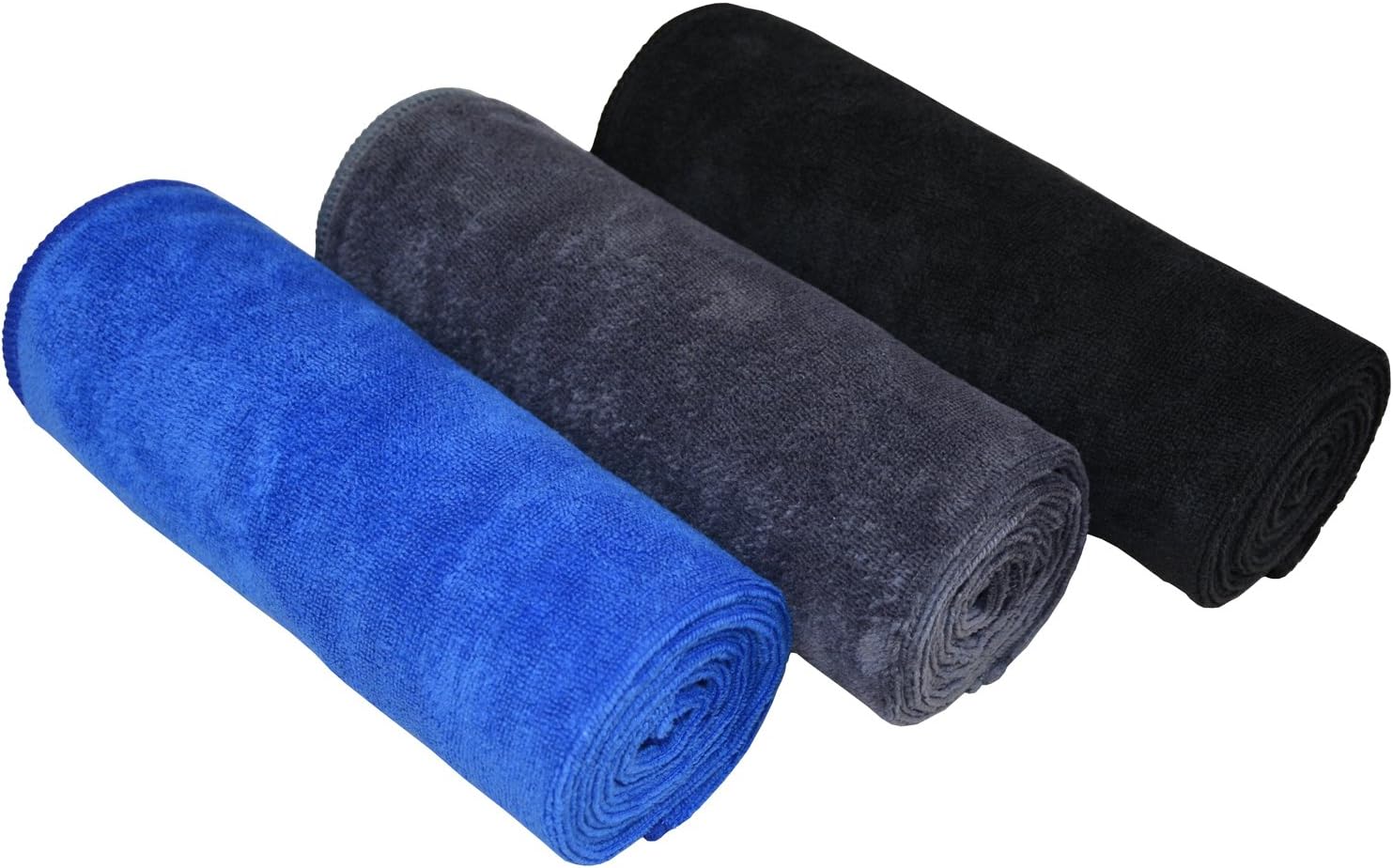 MAYOUTH Microfibre Sports Towels Fast Drying & Absorbent Gym Towel Workout Sweat...