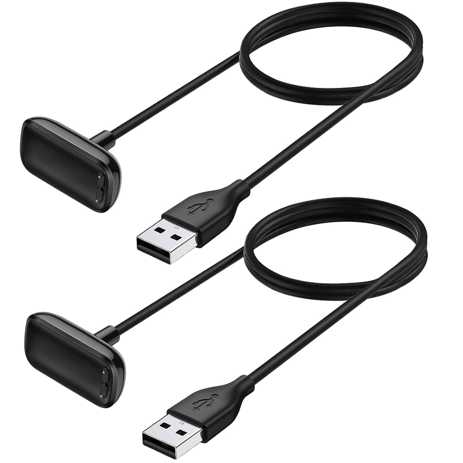 CAVN [2-Pack] Charger Compatible with Fitbit Charge 6/Charge 5/Luxe, 3.3ft Repla...