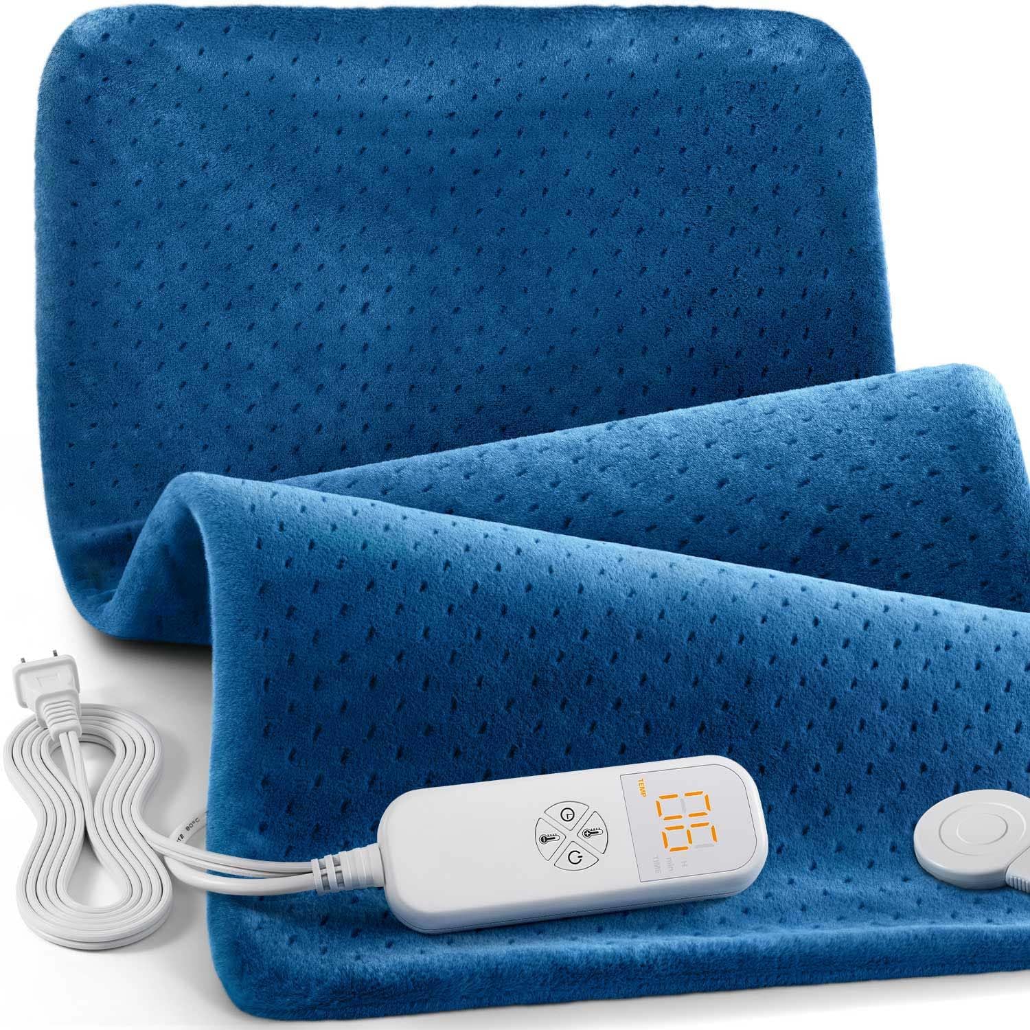 Heating Pad for Back Pain Relief, 33"x 17" Electric Heating Pad for Shoulder, Ne...