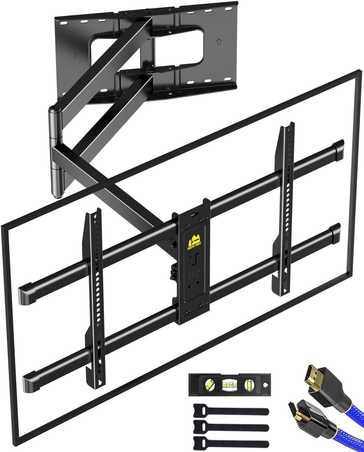 FORGING MOUNT Long Arm TV Mount Full Motion Wall M...