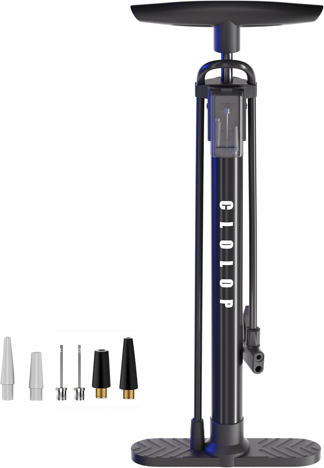 CLOLOP Bike Pump Bicycle Floor Pump Stand Pump Ball Pump With Presta & Schrader...