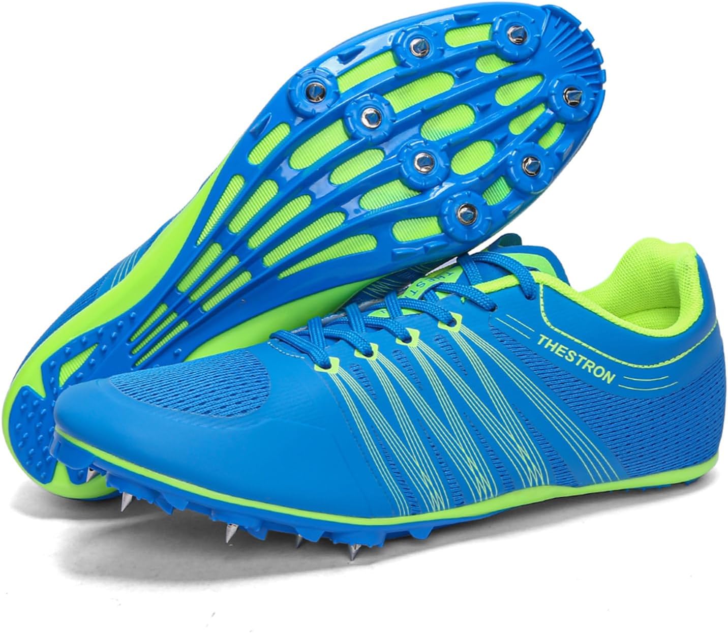 Track and Field Shoes Men Women Kids Spikes Sneakers Track Race Jumping Sneakers...
