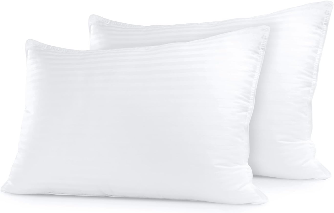 Sleep Restoration Gel Pillow - (2 Pack Queen) Best Hotel Quality Comfortable and...
